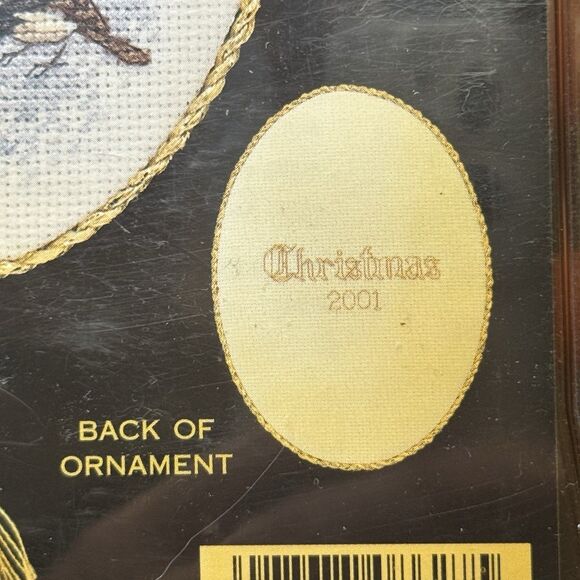 Dimensions Gold Collection Petites Cross Stitch  Kit Snowed In Kitten VTG 1999 - Picture 6 of 10